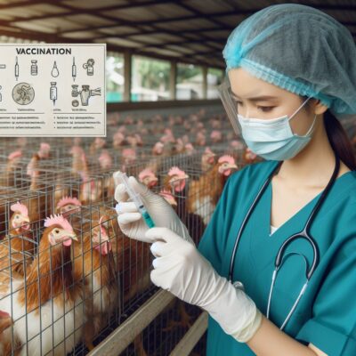 การให้วัคซีนสำหรับไก่ วัคซีนไก่ชน