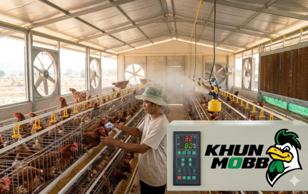 เลี้ยงไก่ไข่หน้าร้อน